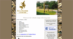 Desktop Screenshot of finnfeatherlodge.com